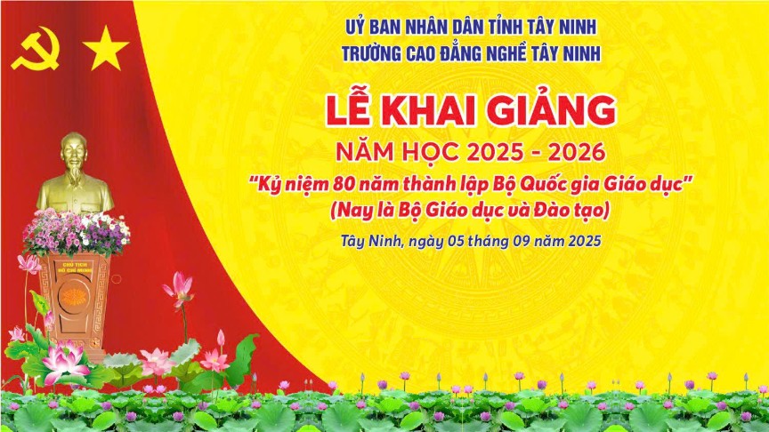 Thông báo Tập trung khai giảng năm học 2025-2026