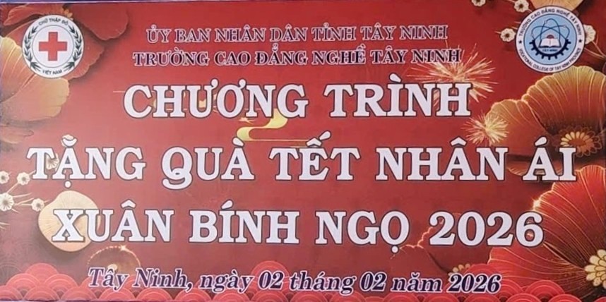 Chương trình tặng quà Tết nhân ái - Xuân Bính ngọ 2026